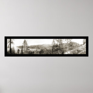 Affiche Photo 1906 de Glenbrook le lac Tahoe