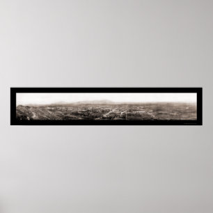 Affiche Photo 1908 de CA Birdseye de rive