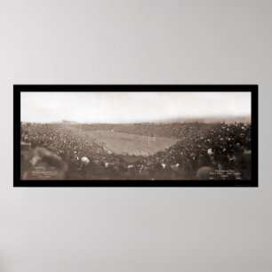 Affiche Photo 1908 du football de Harvard Yale