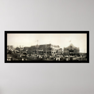 Affiche Photo 1910 d'habitants de Redondo Beach