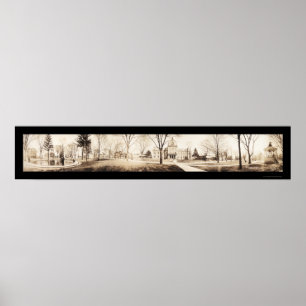 Affiche Photo 1910 du parc Meadville PA