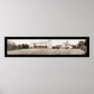 Affiche Photo 1910 d'université d'Asheville