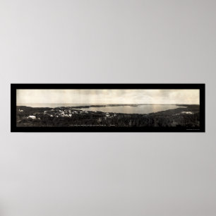 Affiche Photo 1911 des Bermudes de village de Flatts