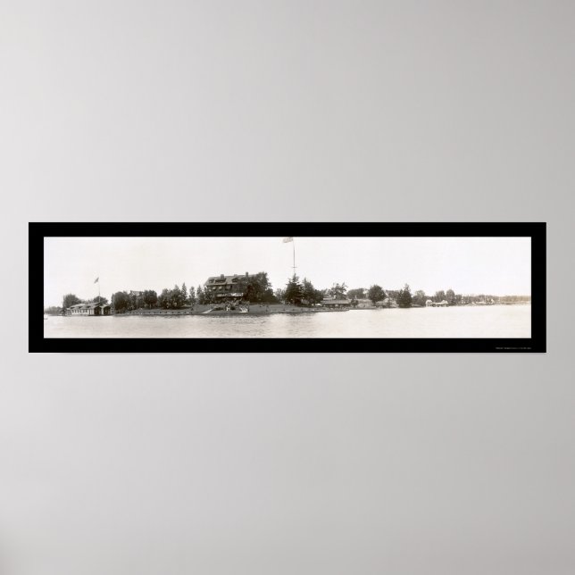 Affiche Photo 1912 de Mille Îles NY (Devant)