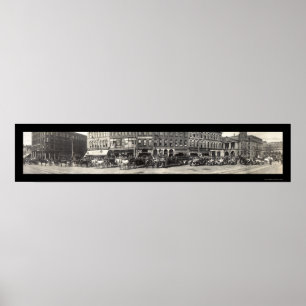 Affiche Photo 1913 de département du feu de l'OH de canton
