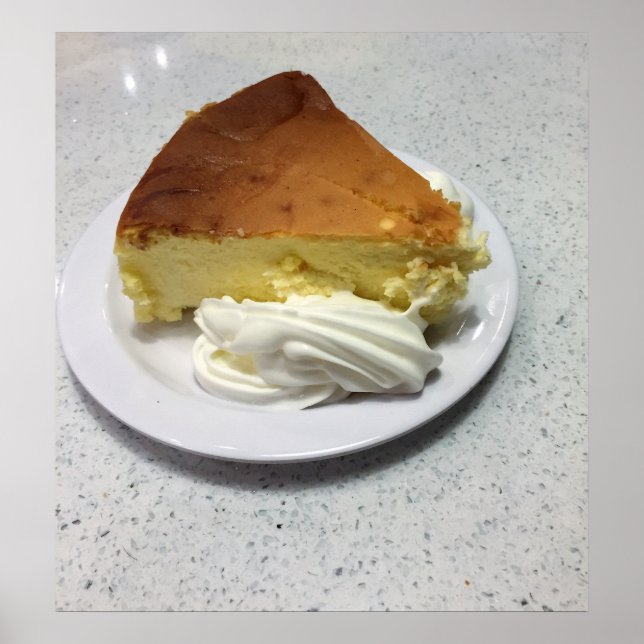 Affiche Photo Cheesecake (Devant)