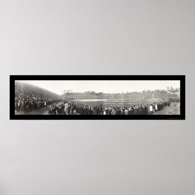 Affiche Photo Cleveland Baseball 1915 (Devant)