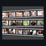 Affiche Photo Collage bande film personnalisé do-it-yourse<br><div class="desc">Photo Collage Film Strip Personnalisé do-it-yourself personnalisé poster / mur art de Ricaso .. idéal pour garder des idées cadeaux .. ajouter vos propres photos et texte</div>