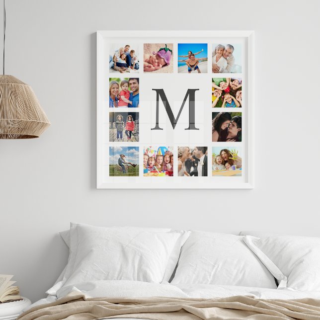 Affiche Photo Custom Family Collage Personnalité de White (Créateur téléchargé)