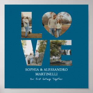 Affiche Photo d'anniversaire personnalisée