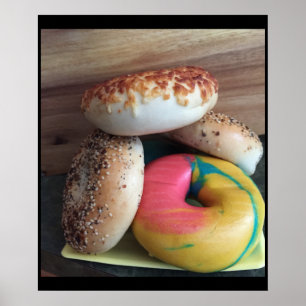 Affiche Photo de bagels
