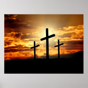 Affiche photo de Calgary Crosses Sunrise