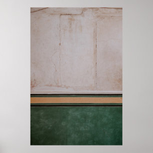 Affiche Photo de chaussée en béton brun