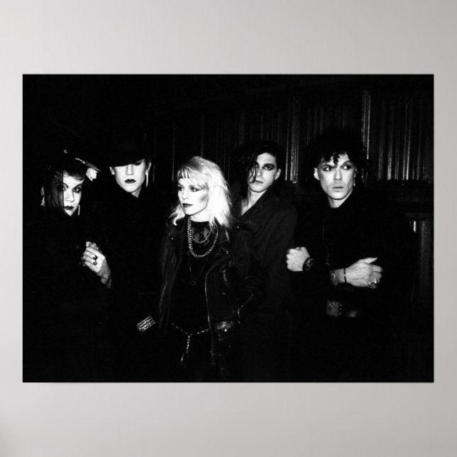 AFFICHE PHOTO DE CHRISTIAN DEATH 1984 (Devant)