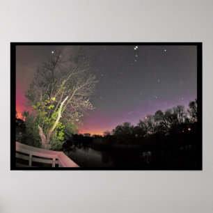 Affiche Photo de ciel nocturne