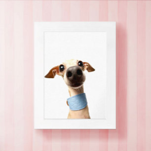 Affiche Photo de compagnie personnalisée moderne   Meeko