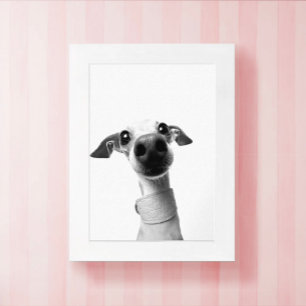 Affiche Photo de compagnie personnalisée moderne Meeko