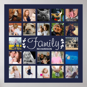 Affiche Photo de famille moderne 22 Laurels de collection