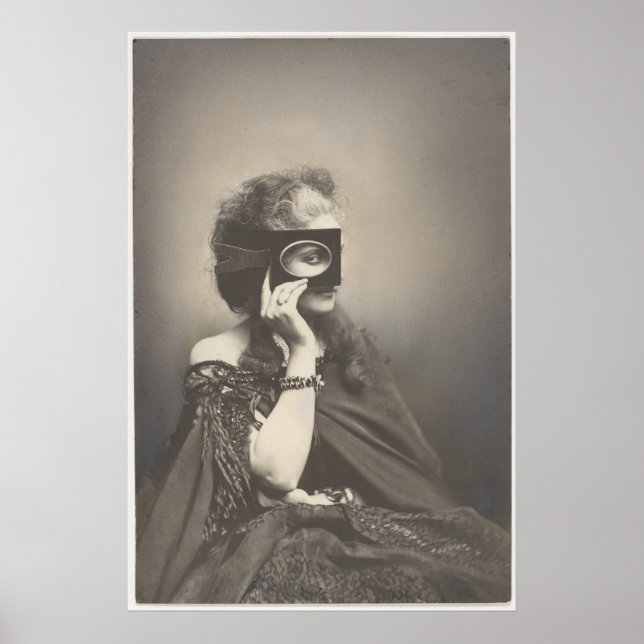 Affiche Photo de femme (Devant)