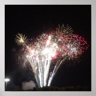 Affiche Photo de feu d'artifice