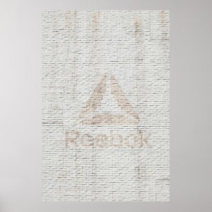 Affiche Photo de fond du logo de Reebok sur les murs
