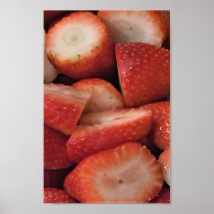 Affiche Photo de fraises