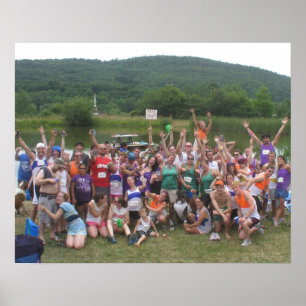 Affiche Photo de groupe du mille V d'étang