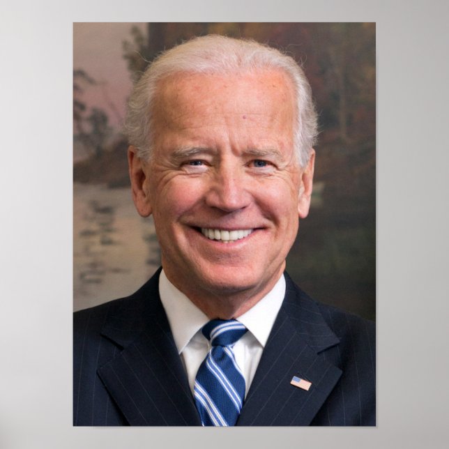 Affiche Photo de Joe Biden Portrait (Devant)