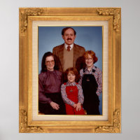 AFFICHE PHOTO DE LA FAMILLE AWKWARD