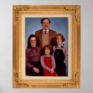 AFFICHE PHOTO DE LA FAMILLE AWKWARD