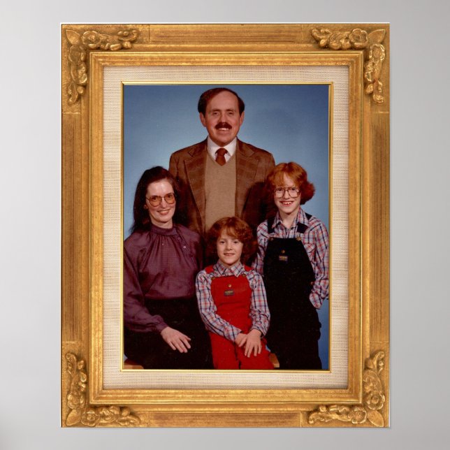 AFFICHE PHOTO DE LA FAMILLE AWKWARD (Devant)