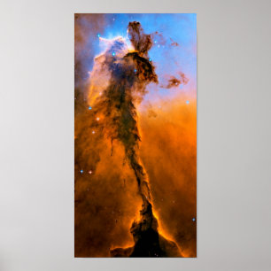 Affiche Photo de la NASA Hubble de la nébuleuse de l'Aigle