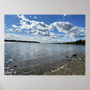 Affiche photo de la rivière Delaware