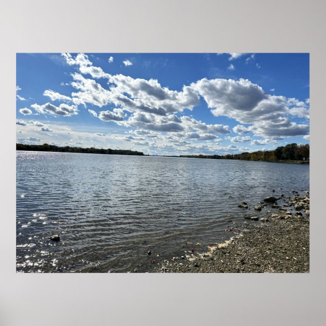 Affiche photo de la rivière Delaware (Devant)