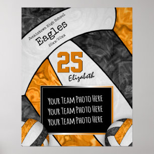 Affiche photo de l'équipe de volley-ball des filles d'oran