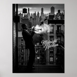 Affiche Photo de trompettiste de Midnight In Harlem