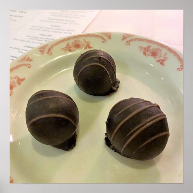 Affiche Photo de Truffes (Devant)