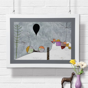 Affiche Photo d'hiver Paul Klee Abstrait