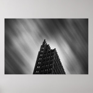 AFFICHE PHOTO DU BÂTIMENT DE HAUTE MONTÉE