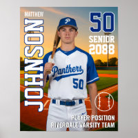 Photo du joueur MVP de l'équipe de baseball senior