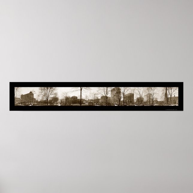 Affiche Photo du parc MI de Detroit 1916 (Devant)