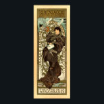 Affiche Photo du théâtre Art Nouveau vintage par Mucha<br><div class="desc">Il s'agit d'un numériquement imprimé amélioré d'une image d'une lithographie couleur antique pour Lorenzaccio,  d'Alfred de Musset - Sarah Bernhardt - Théâtre Del La Renaissance créé par Alphonse Mucha en 1896.</div>