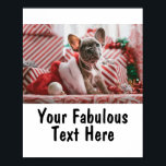 Affiche Photo et texte personnalisés<br><div class="desc">Poster photo et texte personnalisé</div>