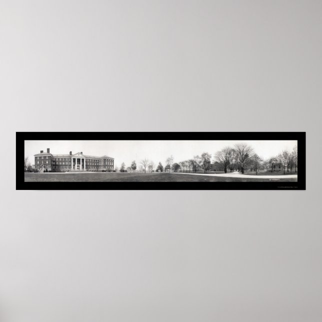 Affiche Photo Franklin & Marshall PA 1921 (Devant)