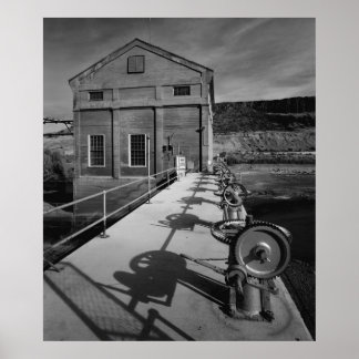 Affiche Photo industrielle - Entraîneurs de levage de la c