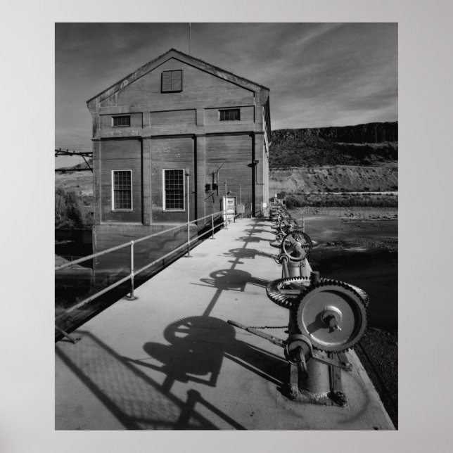 Affiche Photo industrielle - Entraîneurs de levage de la c (Devant)