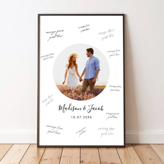 Affiche Photo Invité de Mariage Signant (Créateur téléchargé)