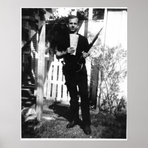 Affiche Photo jardin de Lee Harvey Oswald en mars 1963