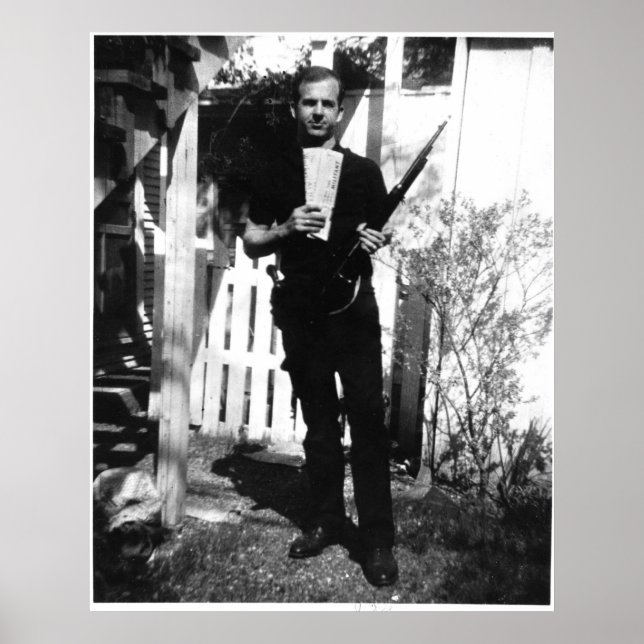 Affiche Photo jardin de Lee Harvey Oswald en mars 1963 (Devant)