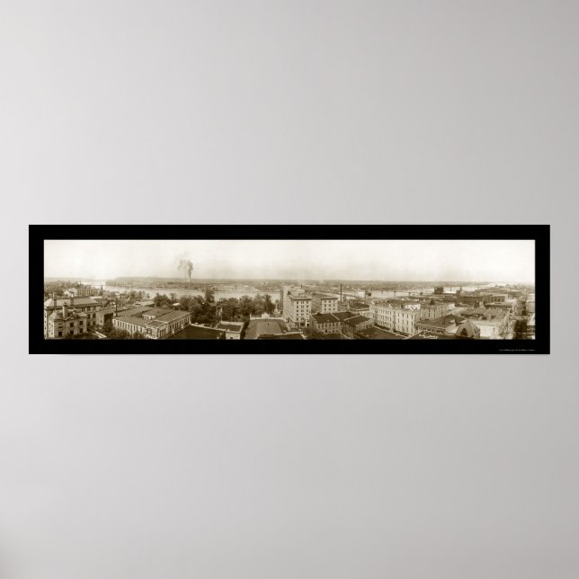 Affiche Photo Little Rock AR 1910 (Devant)